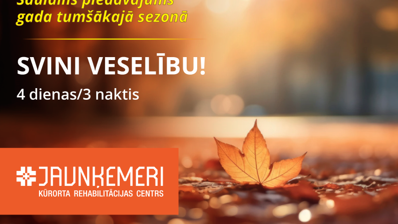 Īpašais piedāvājums "Svini veselību!"