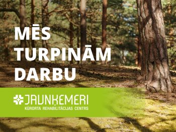 Mēs turpinām darbu!