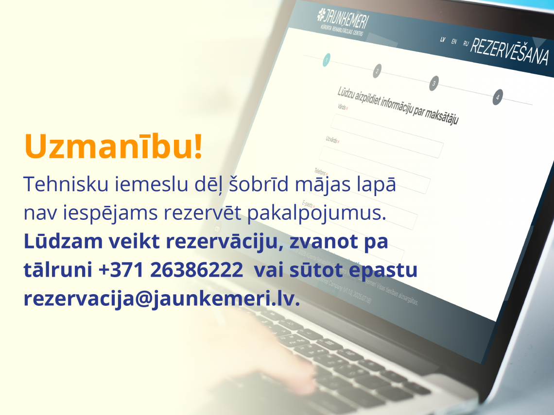 Nedarbojas rezervācijas sistēma